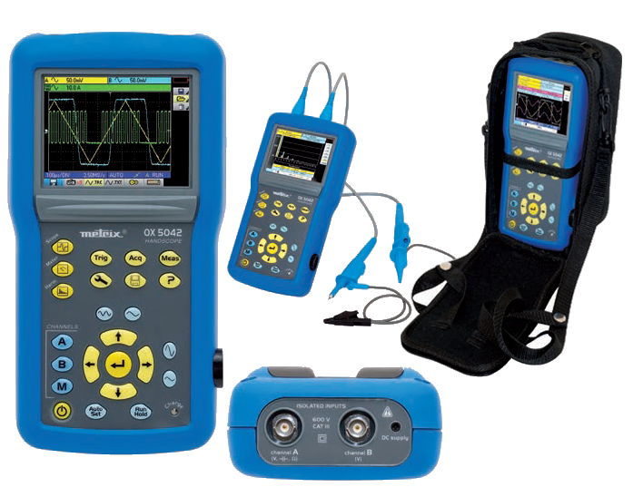 Portable oscilloscopes with isolated channels Nocheski Solar